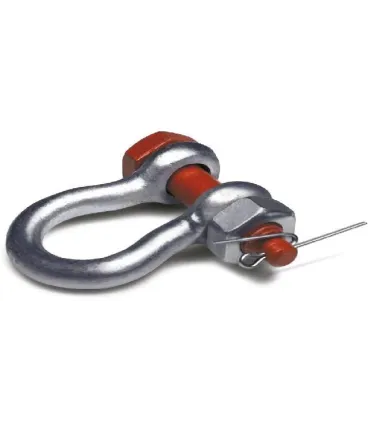 GRILLETE LIRA ALTA RESISTENCIA 1 Tn con TUERCA y PASADOR 3/8"