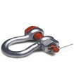 GRILLETE LIRA ALTA RESISTENCIA 1 Tn con TUERCA y PASADOR 3/8"