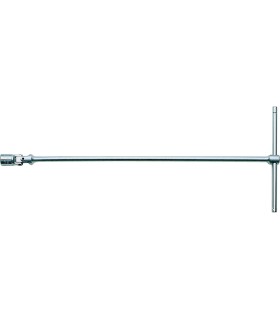 LLAVE CON VASO ARTICULADA "T" LARGA 19mm