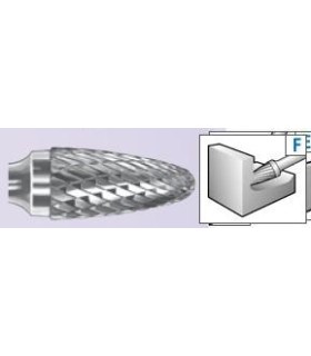 FRESA METAL DURO ÁRBOL RBF 0307 D3P M3