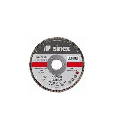 DISCO LAMINAS PFC 125-Z80 FORTE