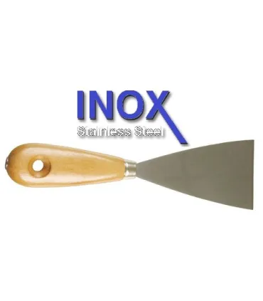 ESPATULA M/MADERA INOX FLEXIBLE 70mm