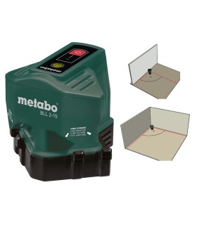 NIVEL LASER METABO BLL2-15 15Mt  DE 2 LINEAS 90º