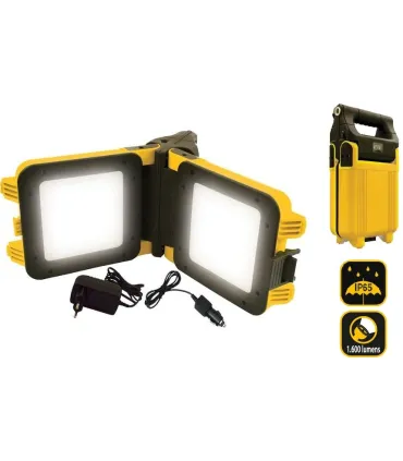 FOCO LED 20W/1600L HEAVY DUTY RECARGABLE+PLEGABLE