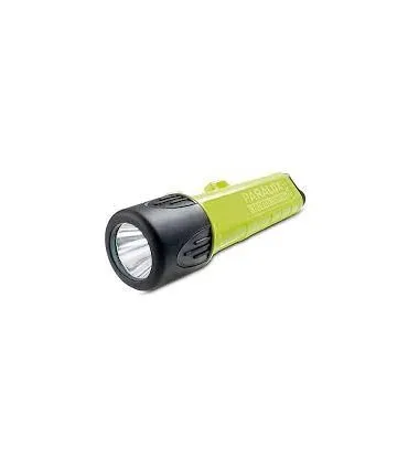 LINTERNA LED 120lm C/PULSADOR ATEX PARALUX ( PX1 ) 4AA AMARILLA