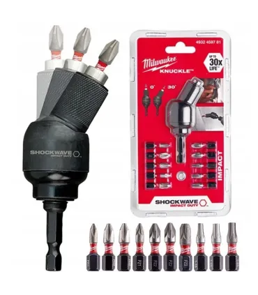 ARTICULACION PUNTAS ATORNILLADO 1/4" IMPACTO 0-30º