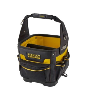 BOLSA PORTAHERRAMIENTAS STANLEY ELECTRICISTAS NYLON BASE PVC 29x29x38
