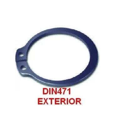 ANILLO SEGER DIN 471 Ø 25 EXTERIOR