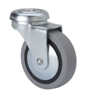 RUEDA GIRAT. 21BSR40-PGI40 GOMA GRIS ALEX 1-0014