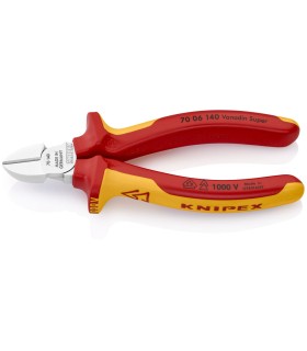 ALICATE CORTE DIAGONAL 1000V 140MM 70.06.140