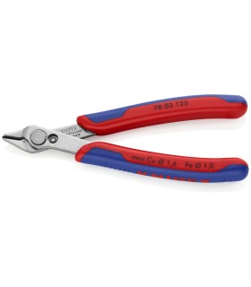 ALICATE CORTE ELECTRONICA-INOX 78.03.125