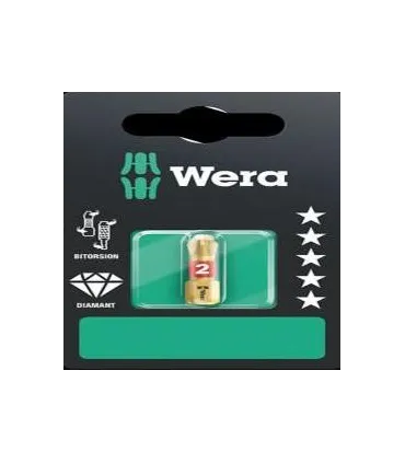BL.PUNTAS ATORNILLADOR WERA PH 2x25