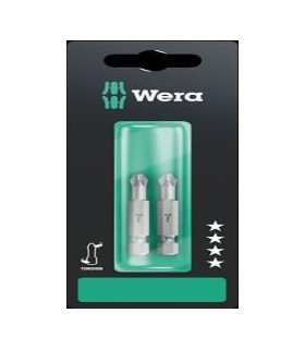 BL.PUNTAS ATORNILLADOR WERA 2 piezas PH 1x50