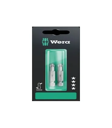BL.PUNTAS ATORNILLADOR WERA 2 piezas PH 1x50