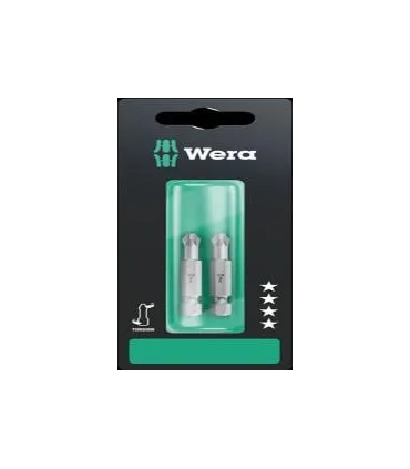 BL.PUNTAS ATORNILLADOR WERA 2 piezas PH 3x50