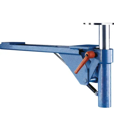 BASE ESCAMOTEABLE Y REGUL. ALTURA P/TORNILLO DE BANCO 120