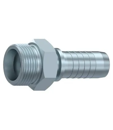 MACHO FIJO MÉTRICO CONO 24° Ø 12 L 18X1,5 DN 3/8"