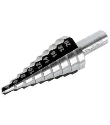 BROCA ESCALONADA ESPIRAL HSS 6-37mm (PG 7-29) Electricistas