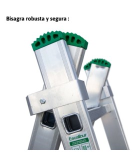 ESCALERA ALUM.TRANSFORMABLE Mod.11924 2T 3,48 Mtrs