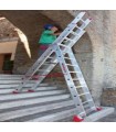 ESCALERA TRANSF. 3 TRAMOS 7+8+8 TIJ.TJO 4,8 EXT.4,5Mt PELDAÑO ANCHO