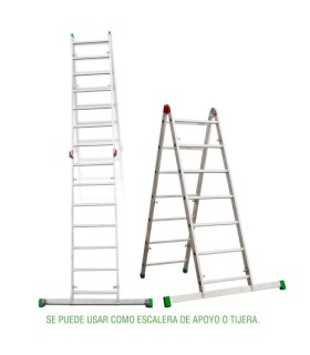 ANDAMIO ALUMINIO 2x7 SUPER BASE 500x1400 ALTO TRABAJO 4 METROS