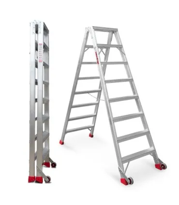 ESCALERA ALUM.TIJERA Mod.1412 13+13 Peldaños