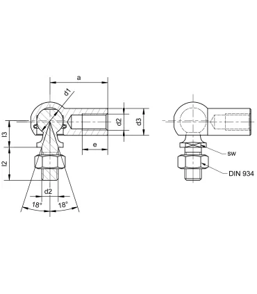 ROTULA ANGULAR M-5