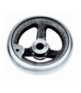 VOLANTE ROMA Ø 125mm DE HIERRO M8