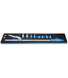 LLAVE COMPAS PUNTOS 525MM Ø5,5/7,7/9,7/11,7/17,8MM