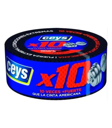 ROLLO CINTA REPARACIÓN REFORZADA CEYS CINTA X10 48mm x 18m
