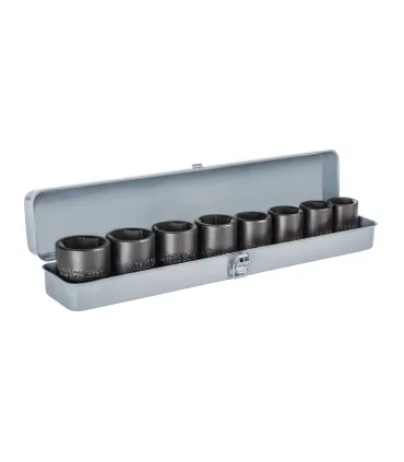JUEGO 8 LLAVES VASO IMPACTO 3/4"