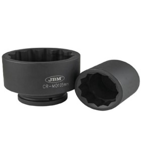 LLAVE VASO IMPACTO 1' 105 mm. 12 CANTOS ESPECIAL