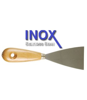 ESPATULA M/MADERA INOX FLEXIBLE 60mm