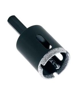 CORONA DIAMANTE AGUA Ø50 C/HUSILLO+BROCA
