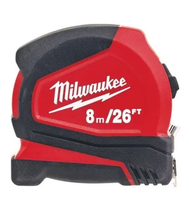 FLEXOMETRO MILWAUKEE 8 METROS/PULG C/FRENO
