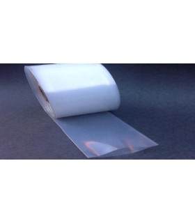 BOBINA 100M FUNDA TUBO PLASTICO  Ø400MM, TRANSP