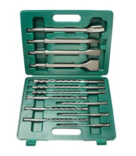 KIT 9 BROCAS+4 CINCELES SDS PLUS