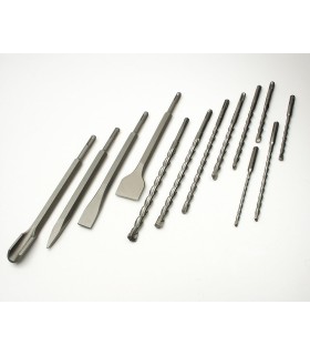 KIT 9 BROCAS+4 CINCELES SDS PLUS