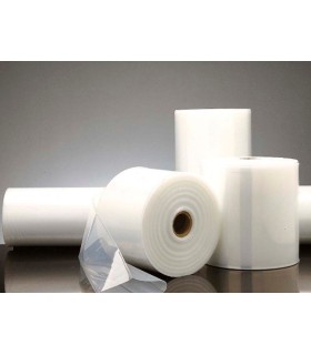 BOBINA 100M FUNDA TUBO PLASTICO  Ø600MM, TRANSP