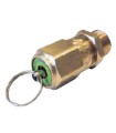 VALVULA SEGURIDAD 1/2" TARADA a 15 Bares/ Atms