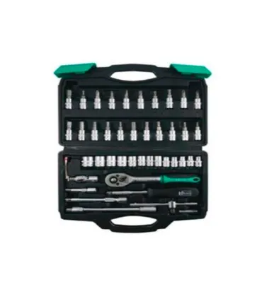 JUEGO VASOS COMPLETO 1/4" 46pcs ECO-PRO
