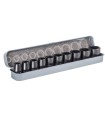 JUEGO 10 LLAVES VASO IMPACTO 1/2"