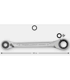 LLAVE CARRACA 4 EN 1 10x13x17x19