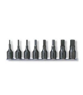 JUEGO 8 VASOS IMPACTO 1/2" ALLEN METRICO (5-6-8-10-12-14-17-19)