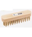 CEPILLO MANUAL AC.LATONADO PUA RED.6HIL SIN MANGO L200mm