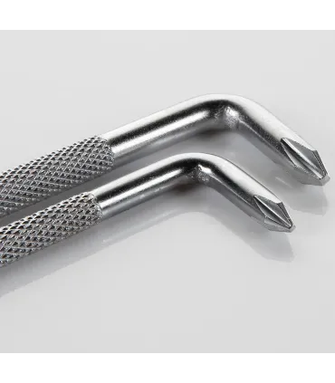 PAREJA DESTOR. DOBLE CODO PLANO 5mm+PH1 y 6mm+PH2