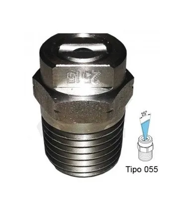 BOQUILLA ALTA PRESION 1/4NPT 25º GRADOS X 055 1.40 Ø