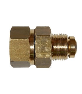 ENLACE GIRATORIO LATON 3/8 M-H CORTO BSP