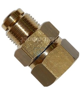 ENLACE GIRATORIO LATON 3/8 M-H CORTO BSP