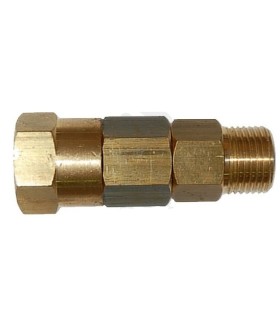 ENLACE GIRATORIO LATON 1/4 M-H LARGO BSP